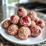 Strawberry Cheesecake Protein Balls