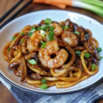 Yaki Udon with Shrimp