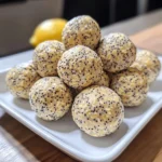 Lemon Poppy Seed Energy Bites