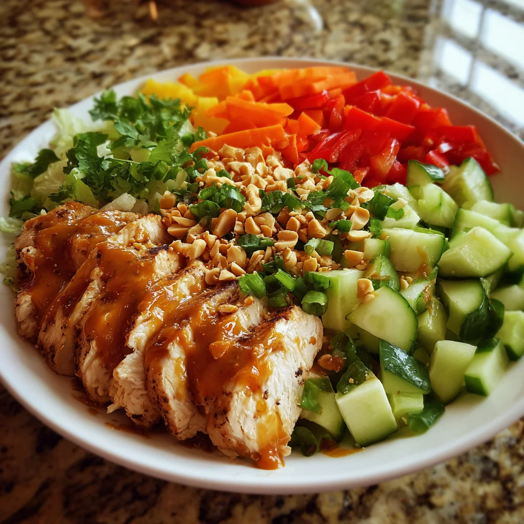 Peanut Chicken Salad