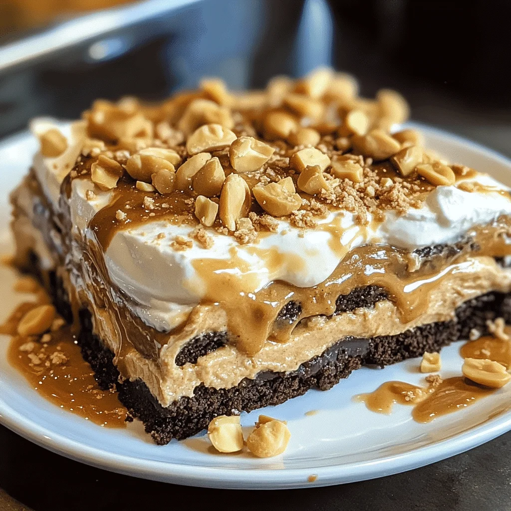 Peanut Butter Lasagna