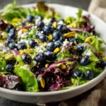 Blueberry Pistachio Spring Salad