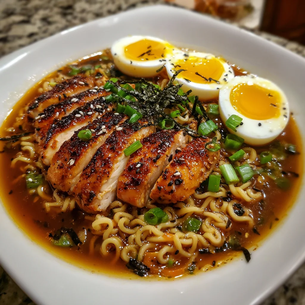 Fiery Chicken Ramen