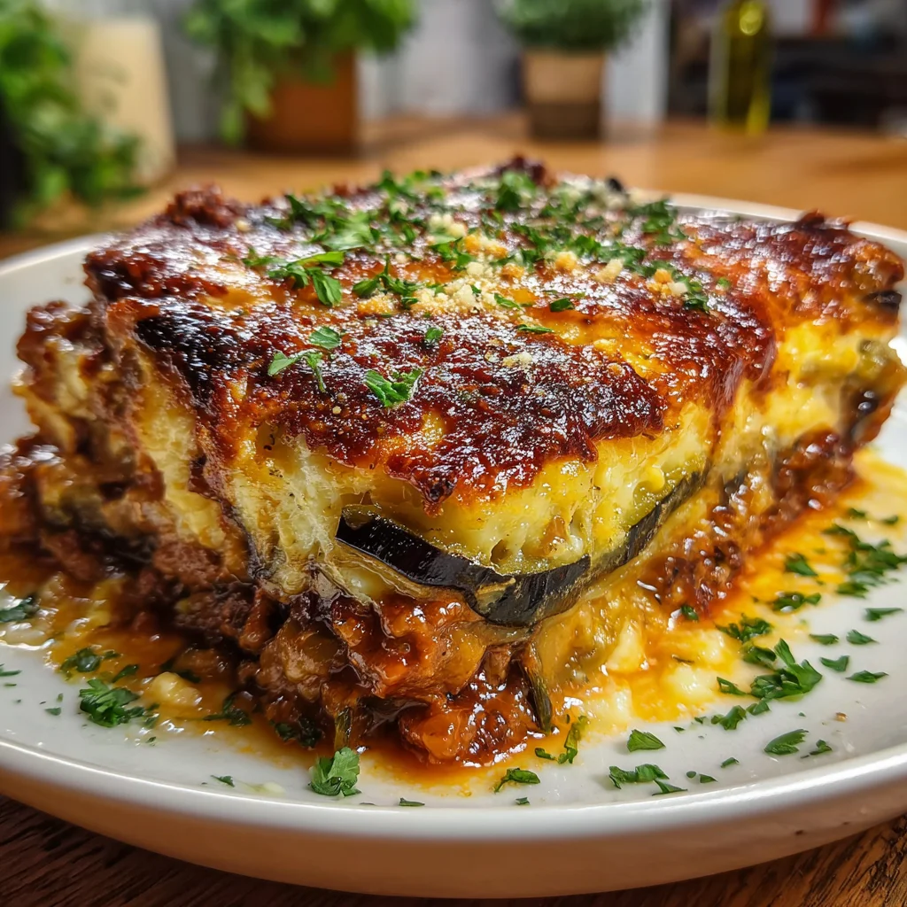 Outrageously Delicious Greek Moussaka