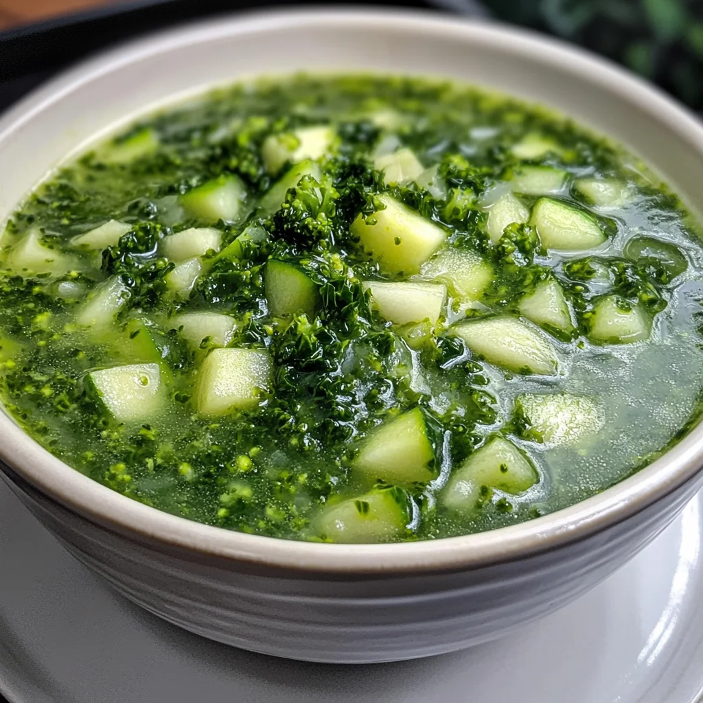 Green Detox Soup: Cleanse & Glow from the Inside Out!