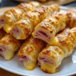 Ham and Cheese Sticks – A Savory Snack Delight