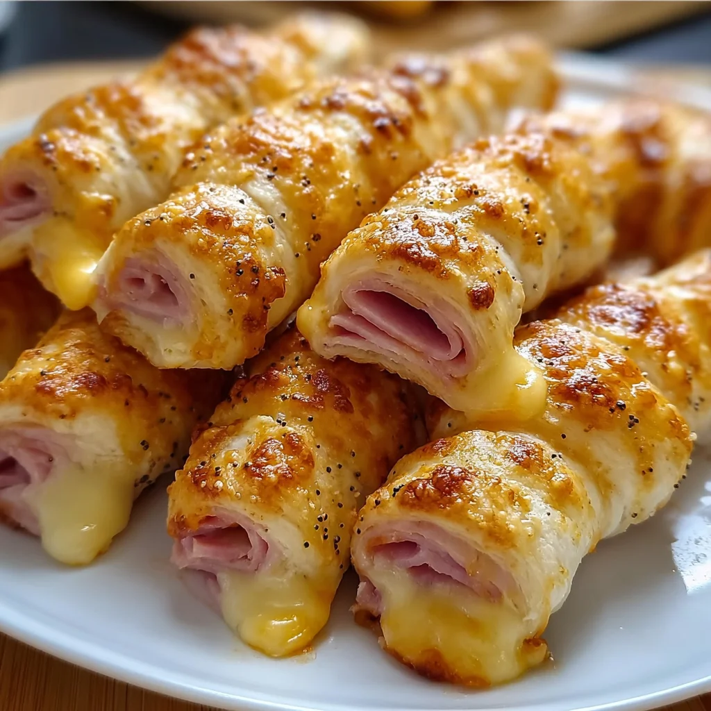 Ham and Cheese Sticks – A Savory Snack Delight