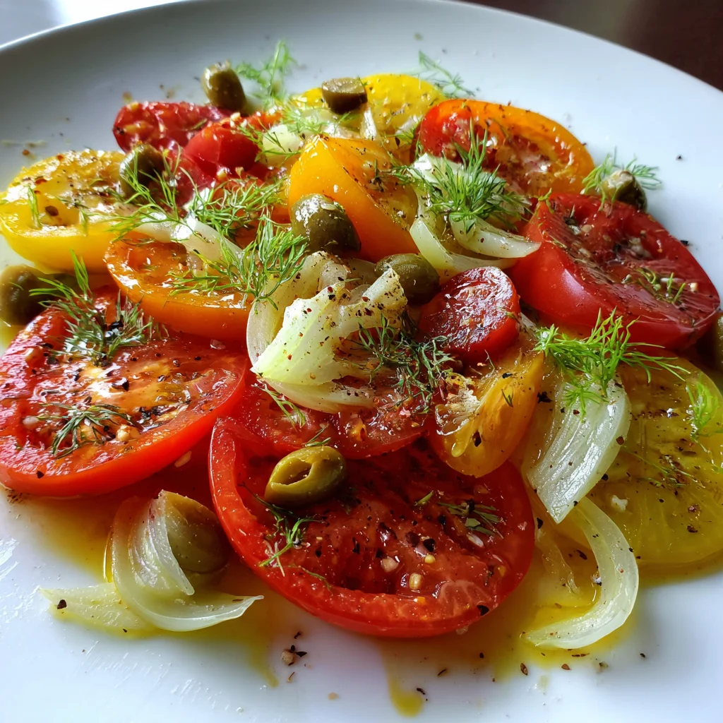 Tomato Fennel Salad