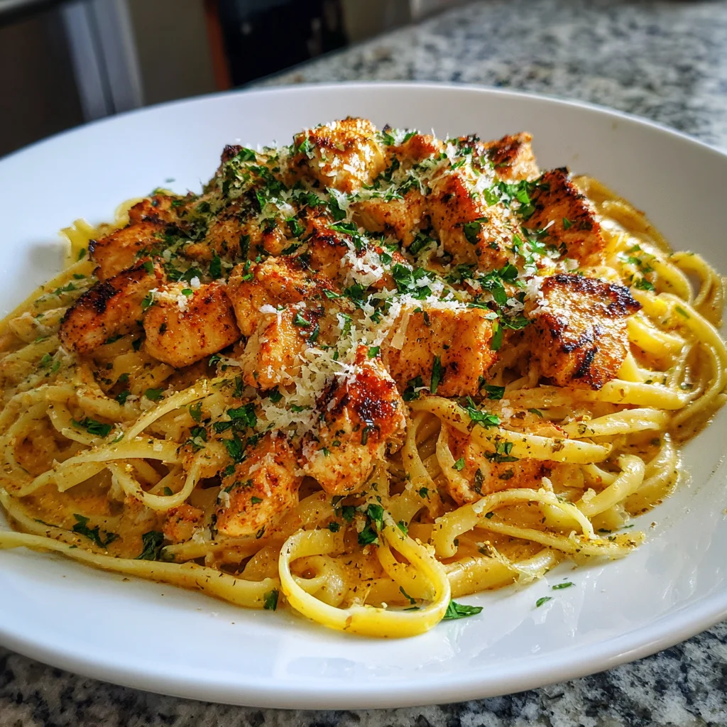 Cowboy Butter Chicken Linguine