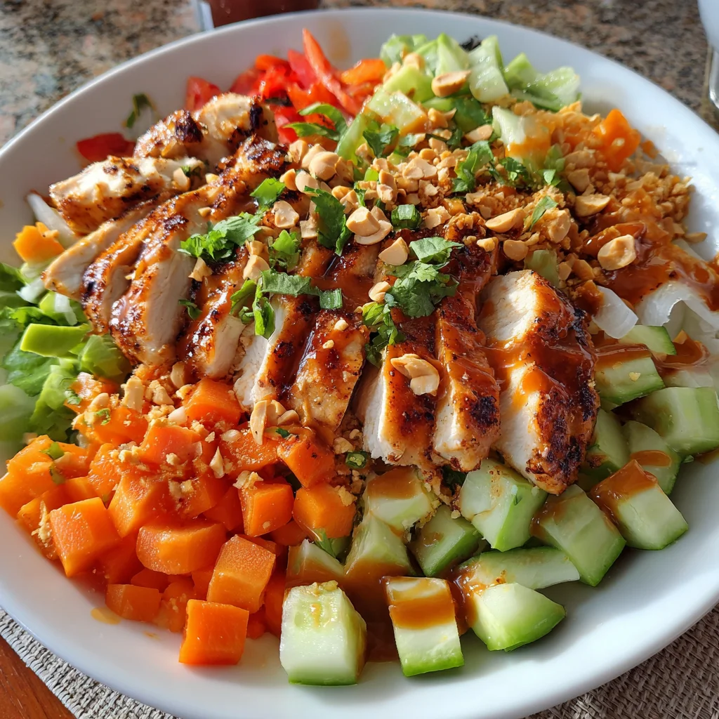Peanut Chicken Salad