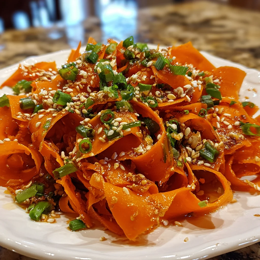 Raw Carrot Salad – A Crisp, Refreshing, and Nutritious Side Dish!