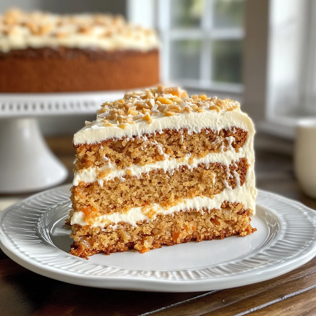 hawaiian carrot pineapple cake: tropical sunshine in every slice!