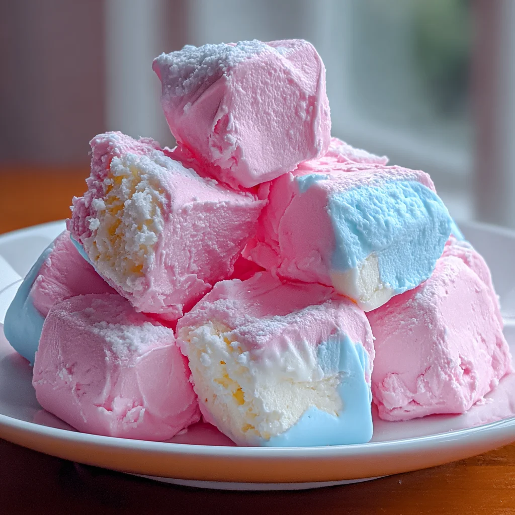 Fluffy Cotton Candy Fudge