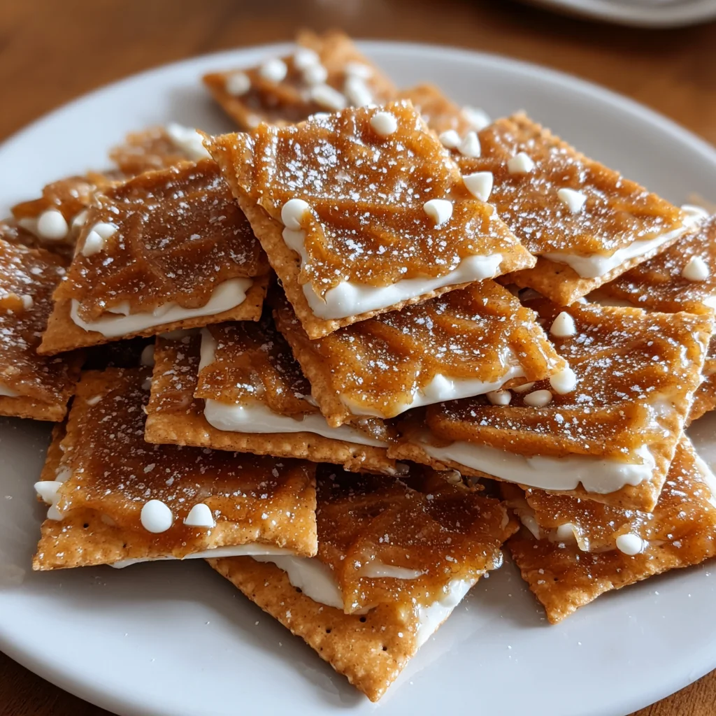 Churro Cracker Candy – A Sweet & Salty Delight
