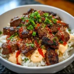 Korean BBQ Steak Rice Bowls