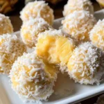 Tropical Pineapple Coconut Balls