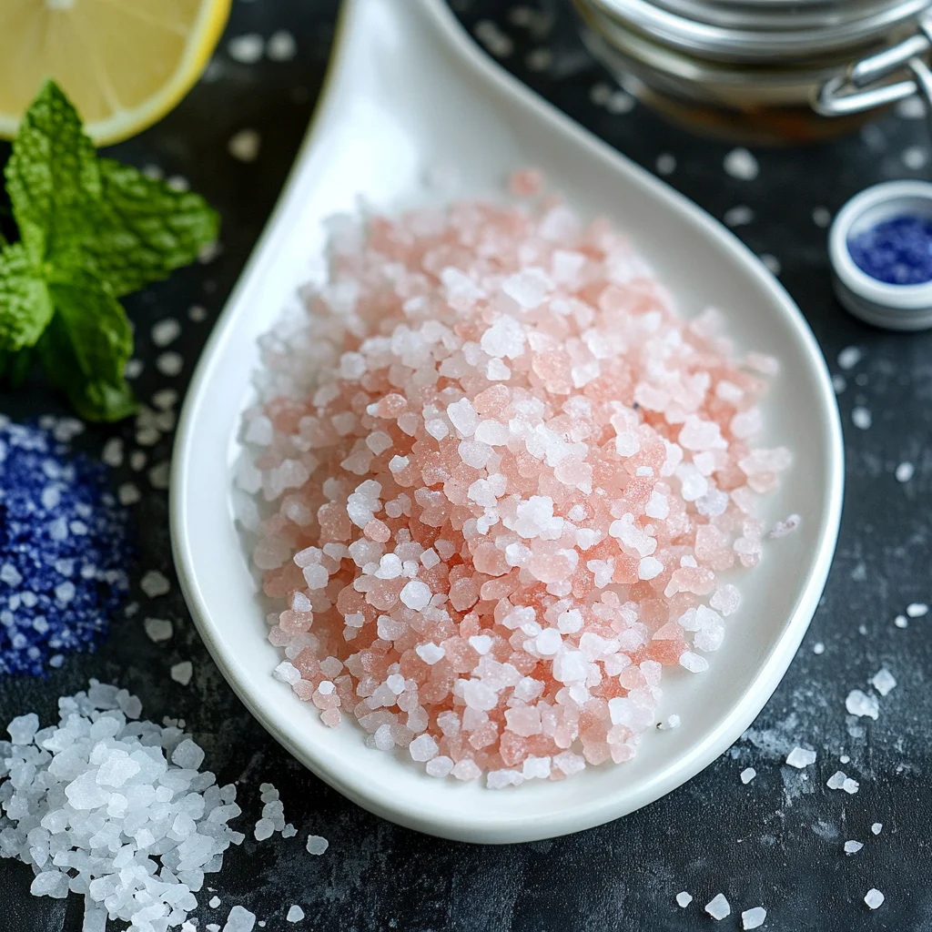 DIY Salt Scrub Recipe
