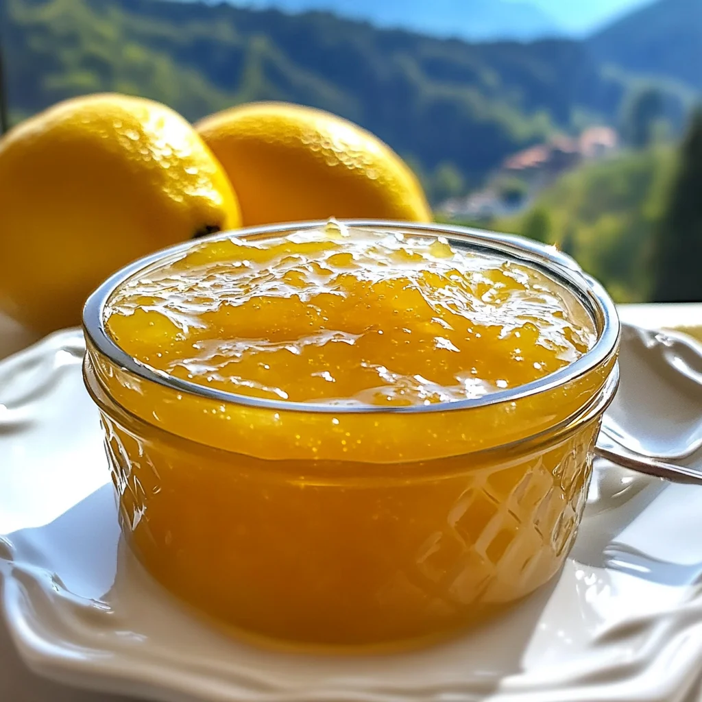 Italian Lemon Jam