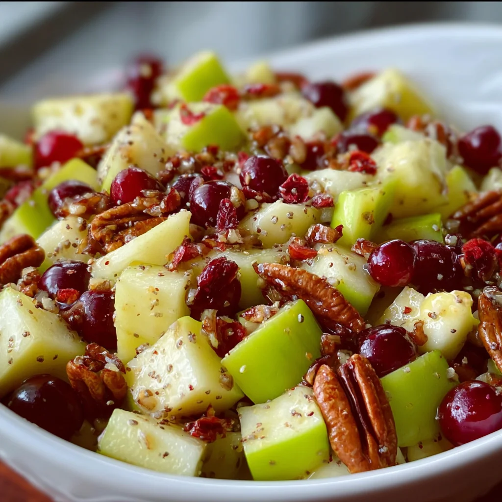 Apple Salad – A Crisp & Refreshing Delight