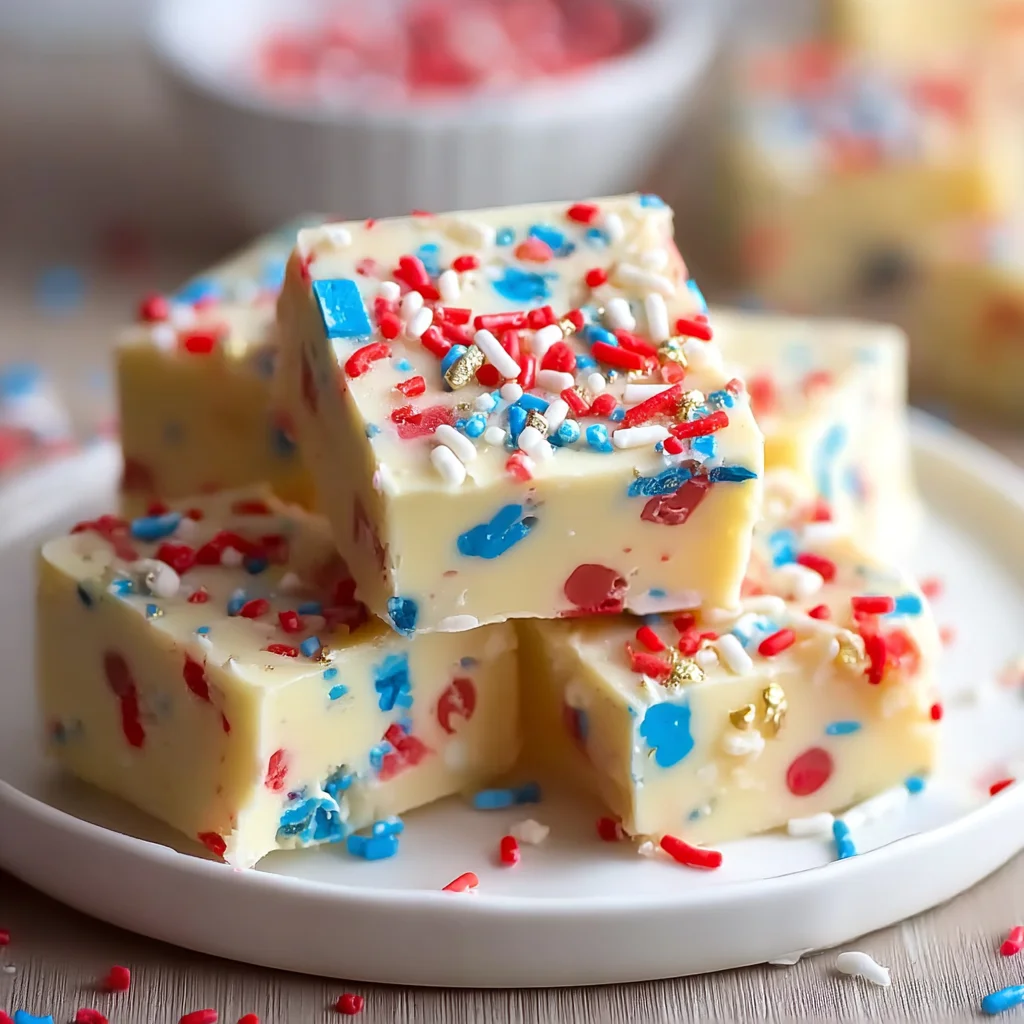 Confetti Fudge – A Colorful, Creamy Celebration in Every Bite