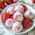 Strawberry Greek Yogurt Bites