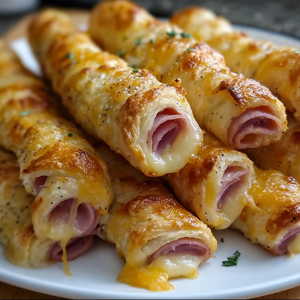 Ham and Cheese Sticks – A Savory Snack Delight