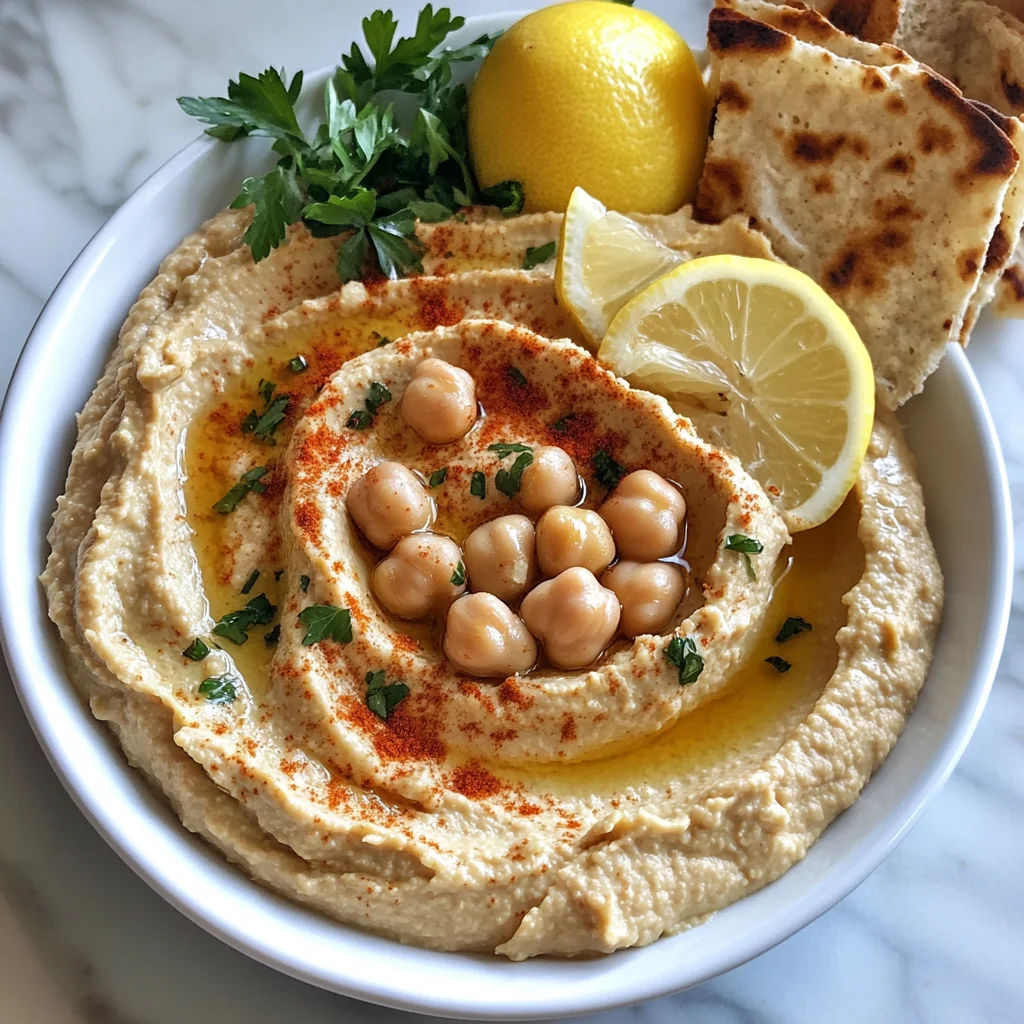 Homemade Hummus Recipe