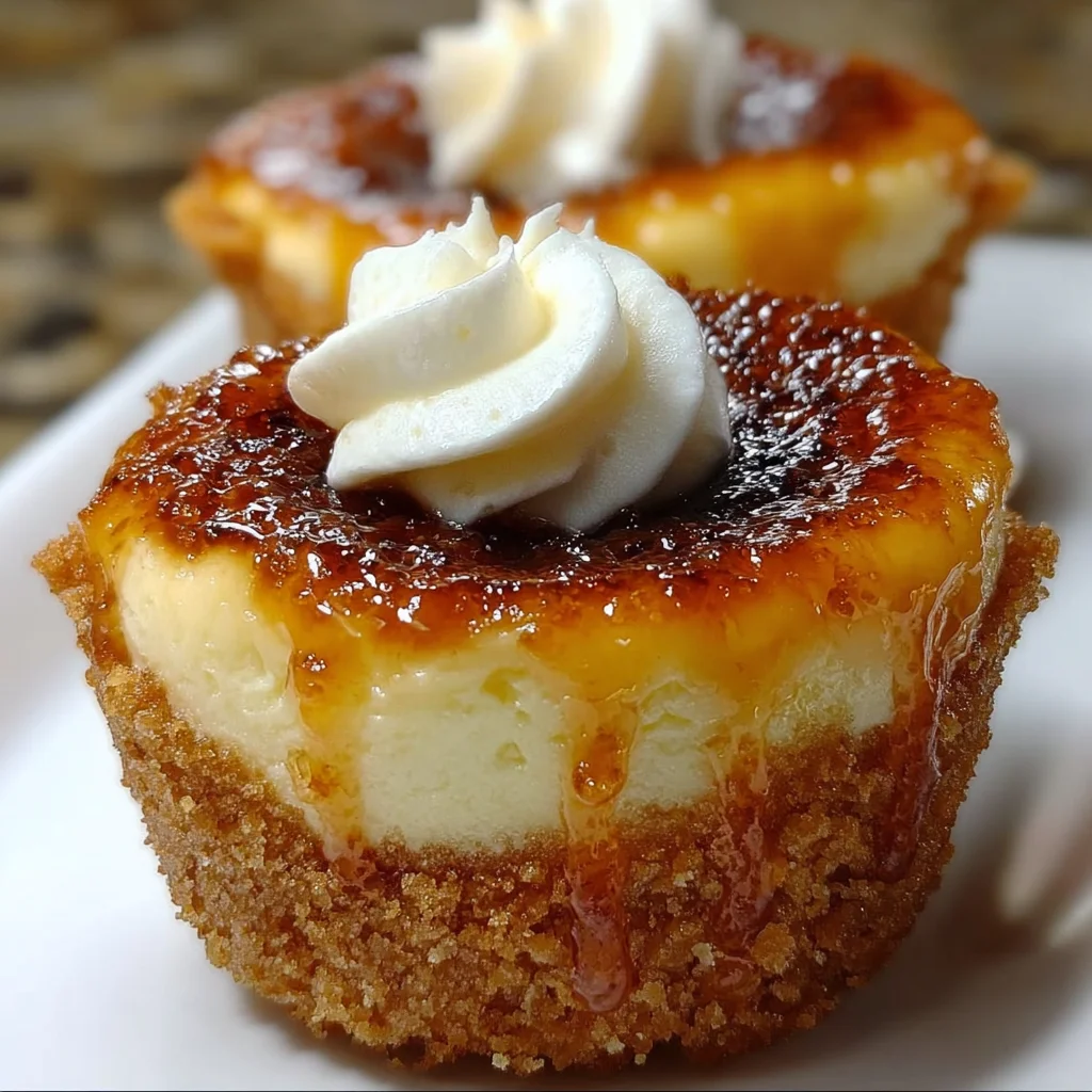 Vanilla Bean Crème Brûlée Cupcakes