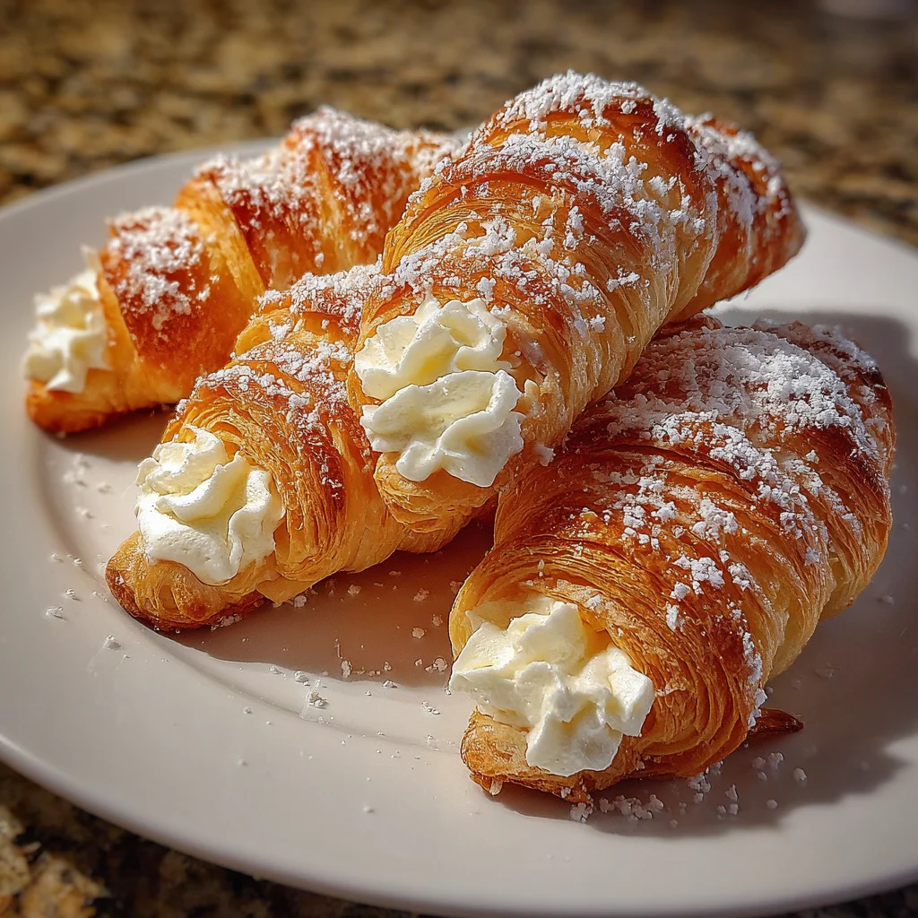 Easy Homemade Cream Horns
