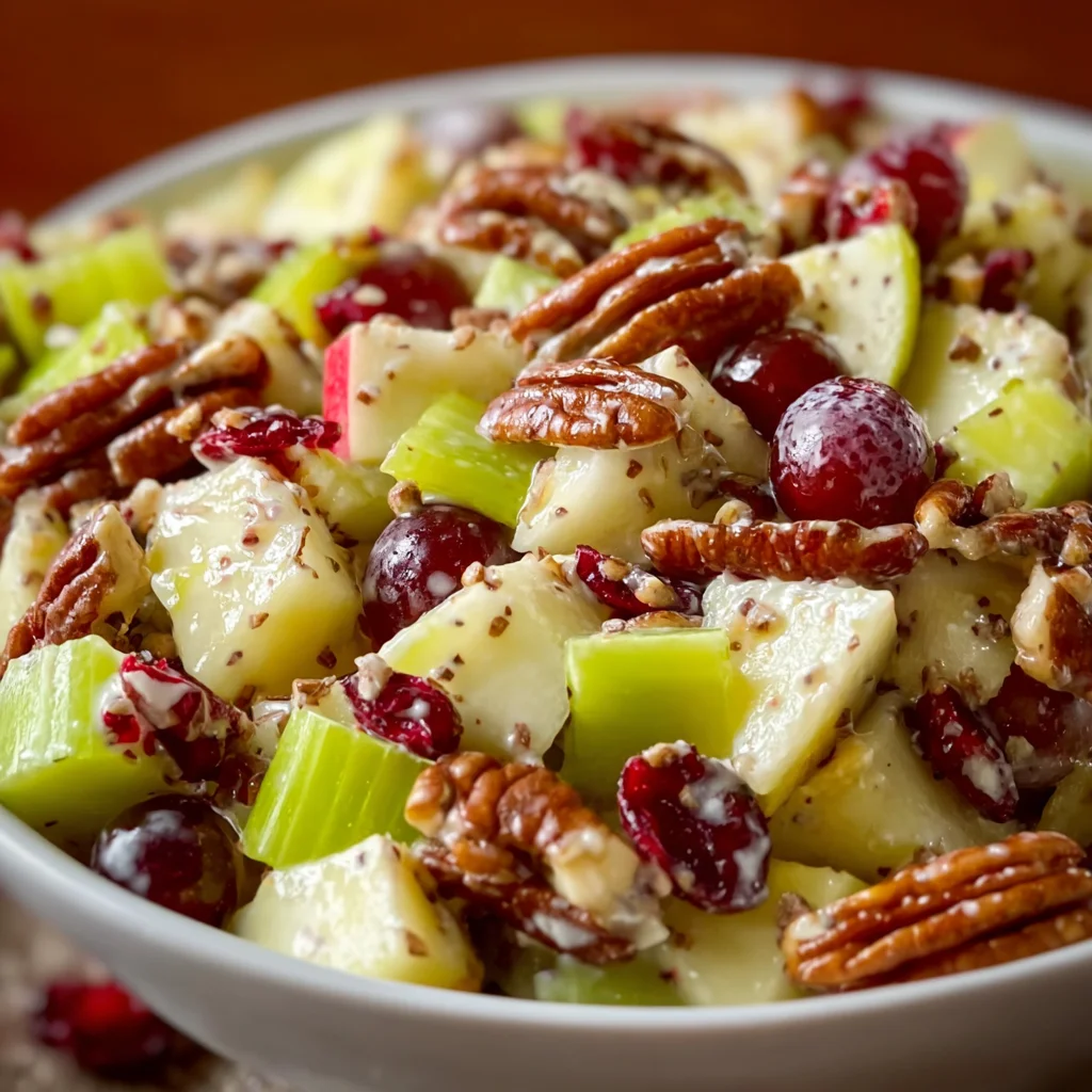 Apple Salad – A Crisp & Refreshing Delight