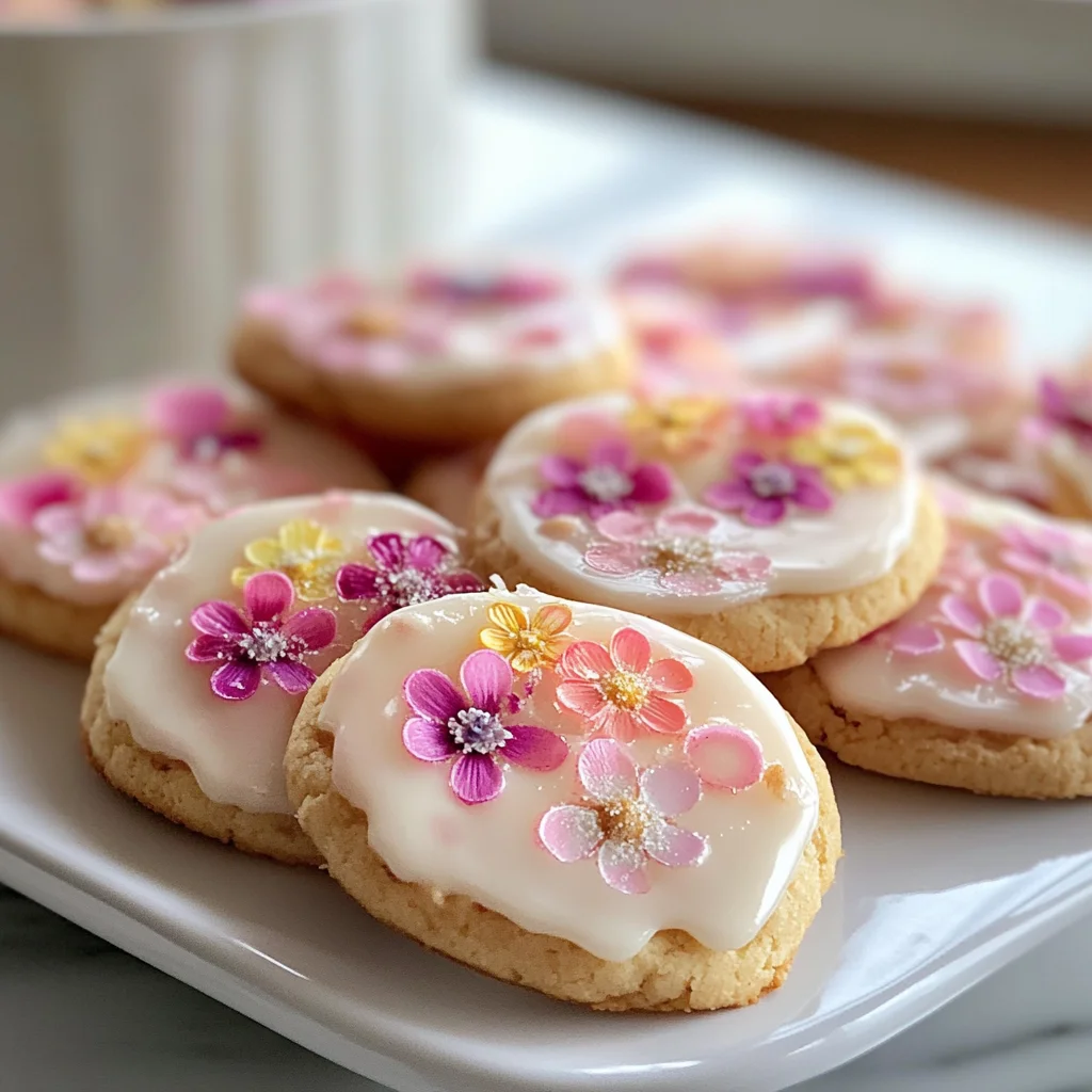 Spring Blossom Cookies: Buttery, Floral & Oh-So-Pretty!