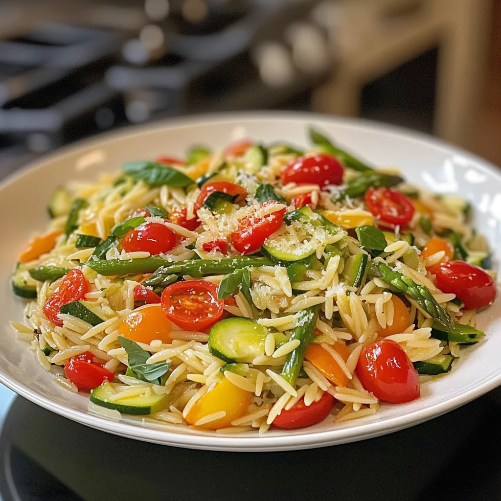 Best Orzo Primavera Recipe