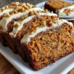 Carrot Cake Loaf – Moist, Spiced, and Irresistibly Delicious!
