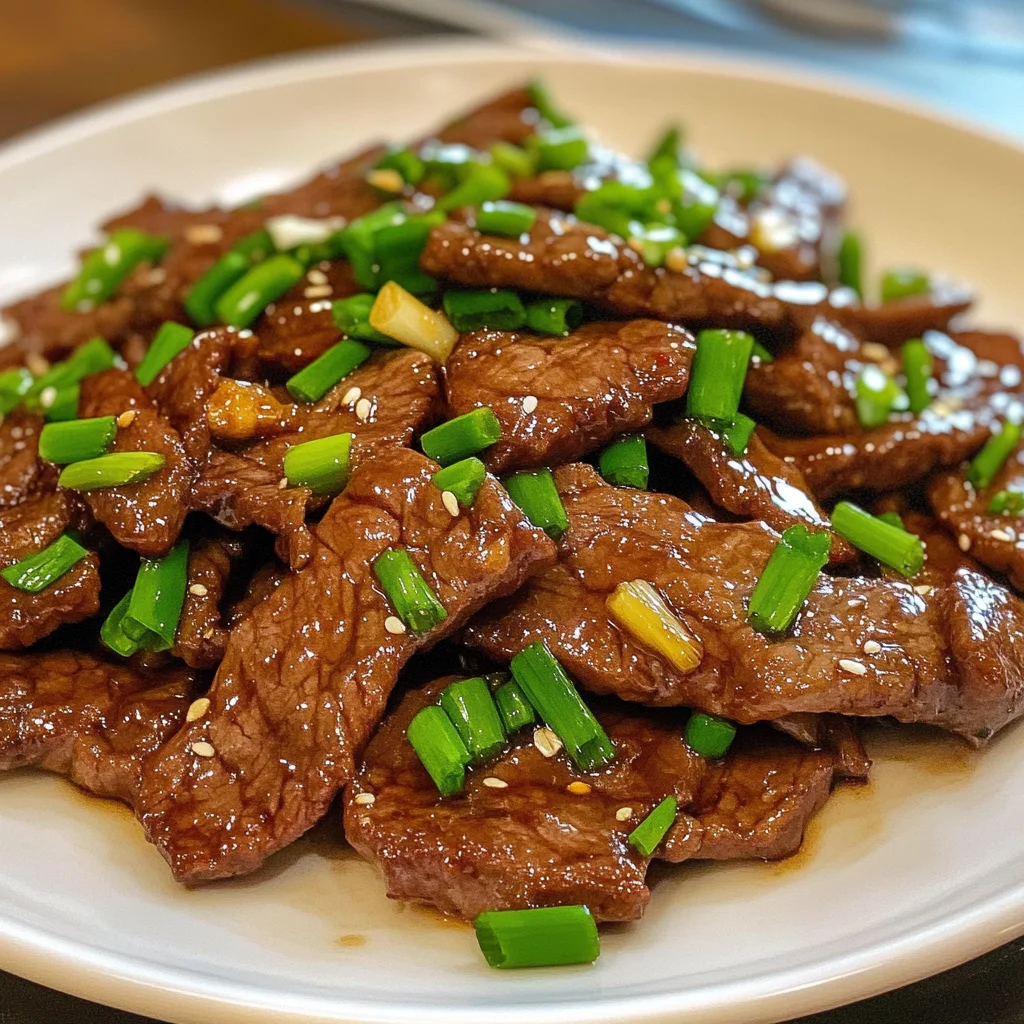 The Best Mongolian Beef