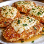 chicken parmesan: crispy, cheesy & saucy perfection!