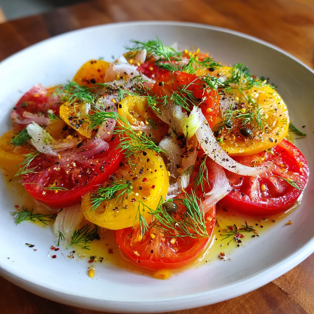 Tomato Fennel Salad