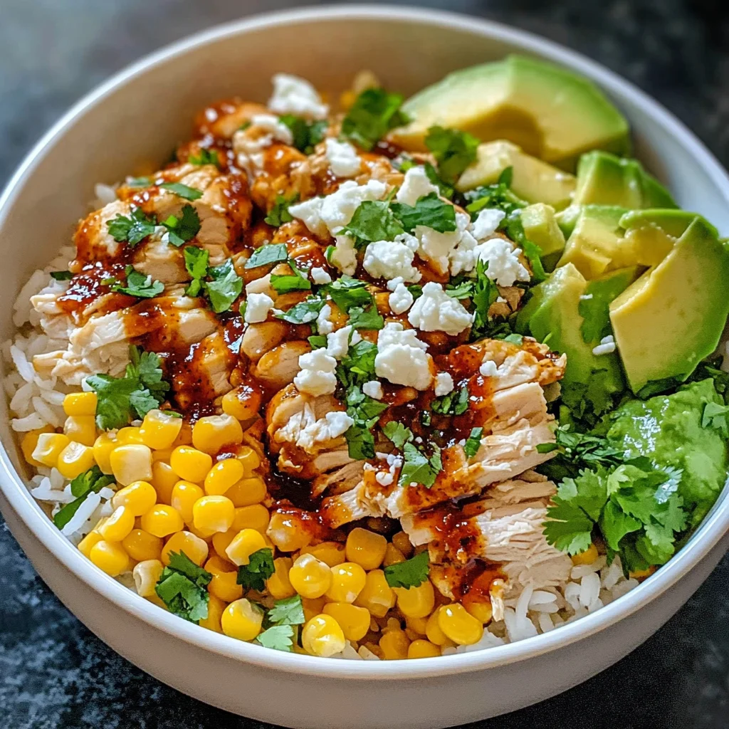 Street Corn Chicken Rice Bowl