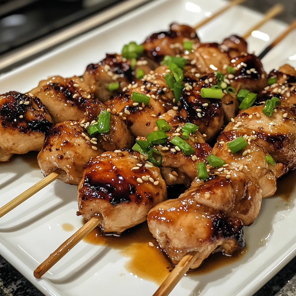 Authentic Chicken Yakitori – Japanese Grilled Skewers