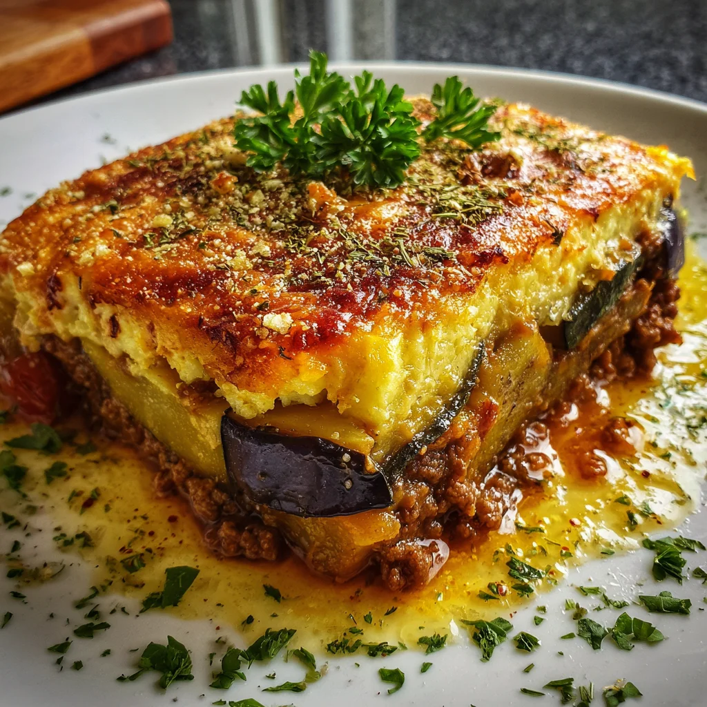 Outrageously Delicious Greek Moussaka