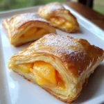 Peach and Cream Danish Pie