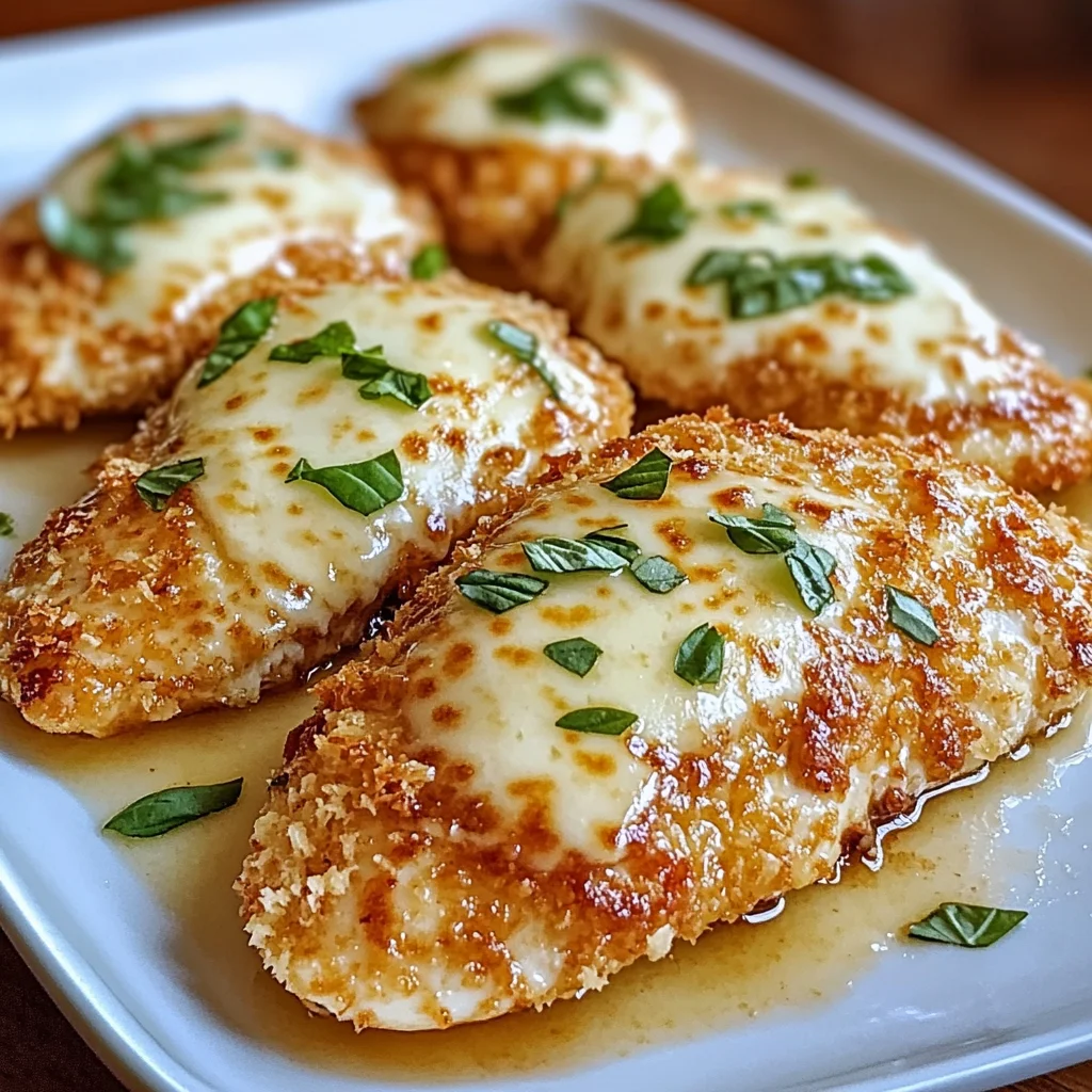 chicken parmesan: crispy, cheesy & saucy perfection!