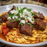 Beef Giouvetsi (Greek Beef Orzo Pasta) Recipe