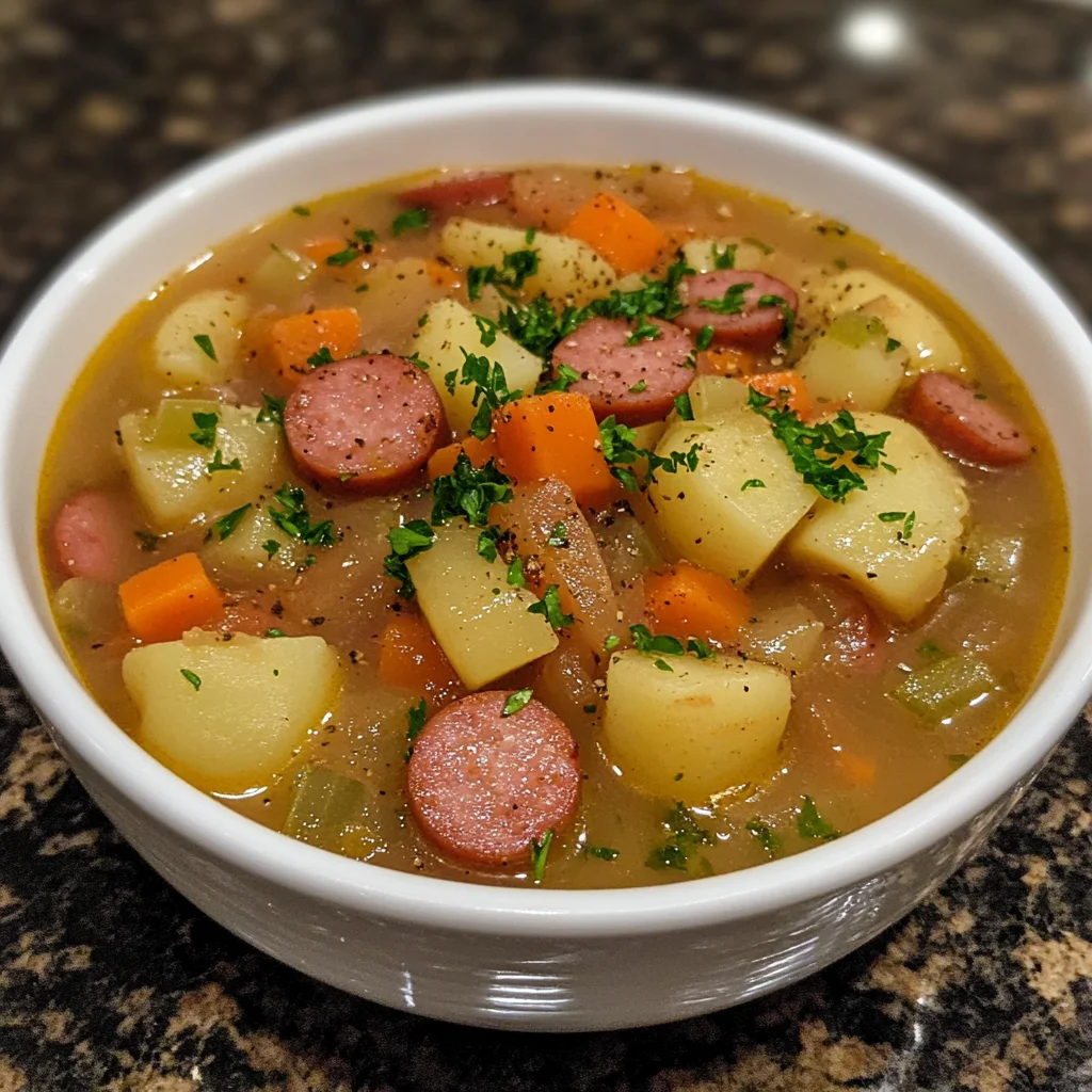 Kielbasa Potato Soup: Cozy, Smoky & Ready in 30 Mins!