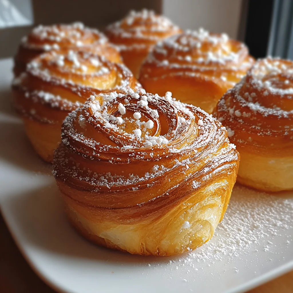 Delicious Cruffins – Flaky, Buttery, and Irresistibly Sweet!