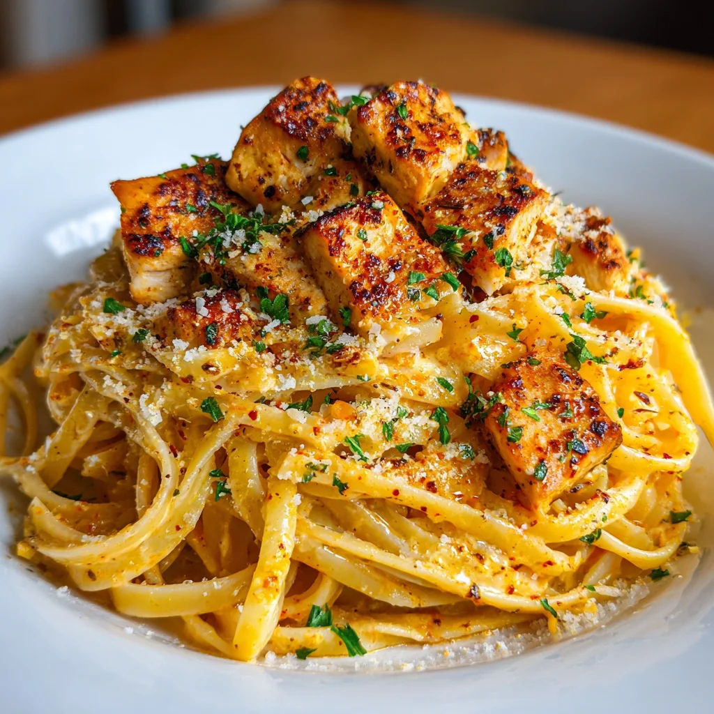 Cowboy Butter Chicken Linguine