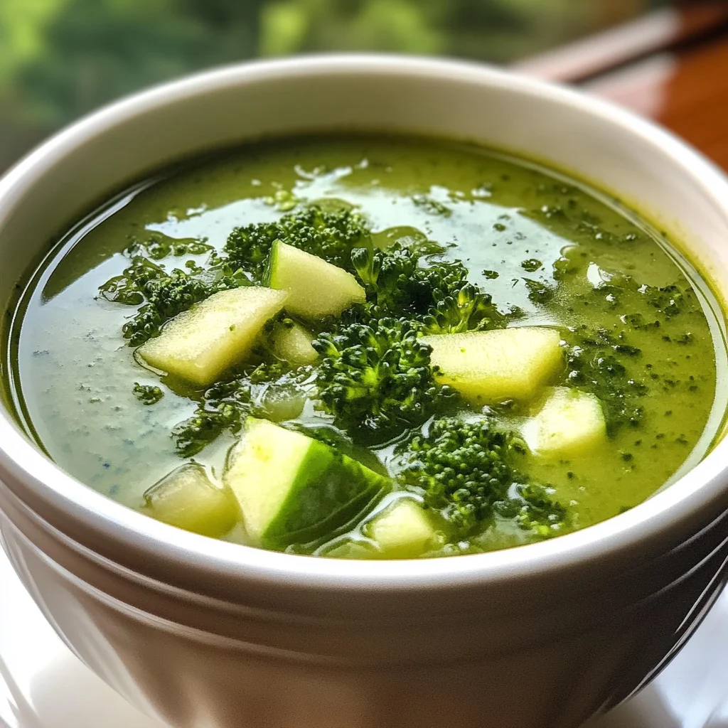 Green Detox Soup: Cleanse & Glow from the Inside Out!