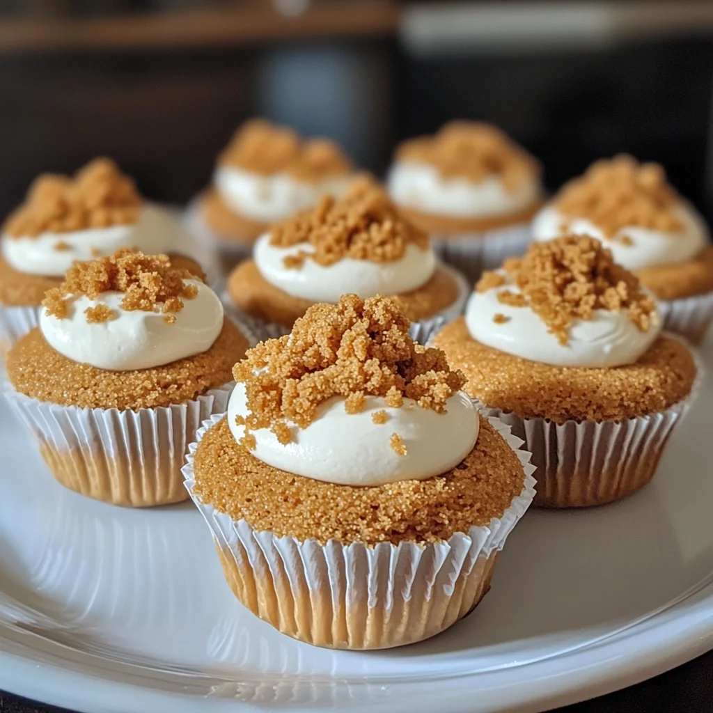 Mini Biscoff Cheesecakes