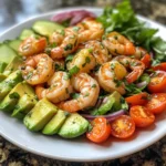 Avocado Salsa Shrimp Salad