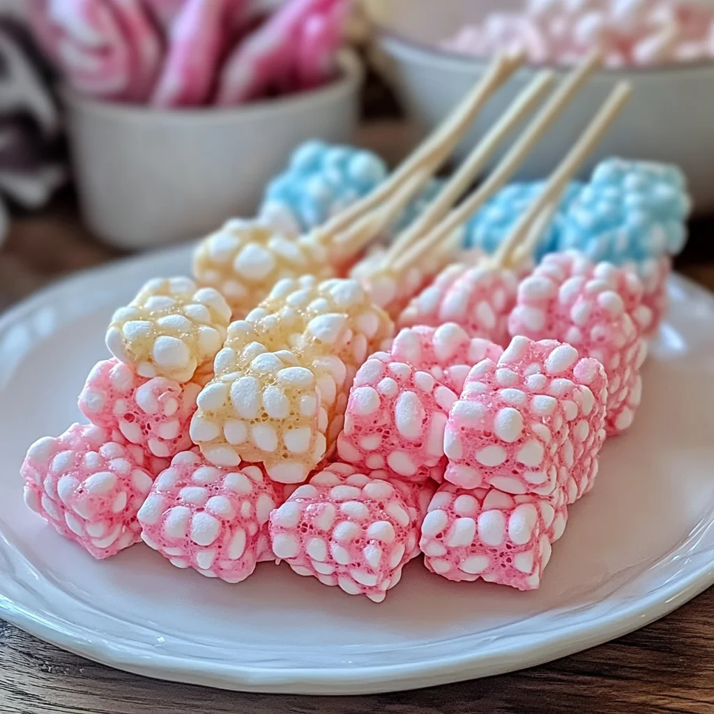 Cotton Candy Rice Krispies Twists: A Fun, Sweet Treat!