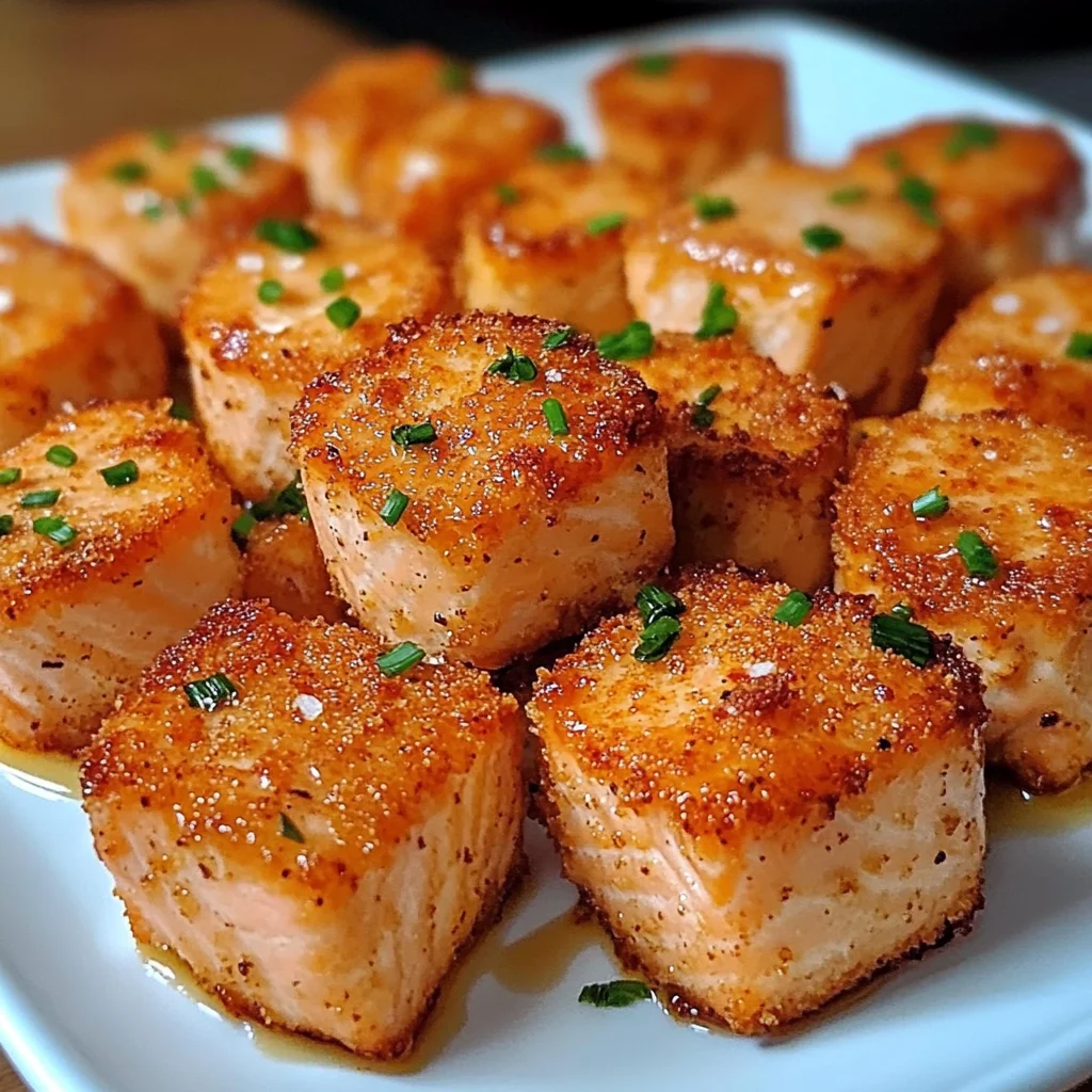 Crispy Bang Bang Salmon Bites